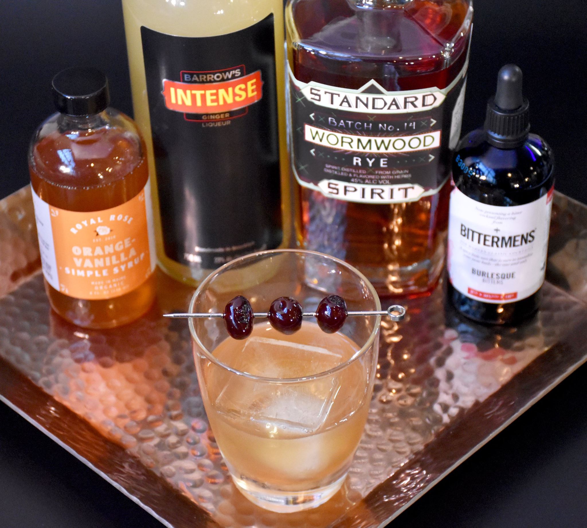 Artemisia Old Fashioned | Barrow's Intense Ginger Cocktails