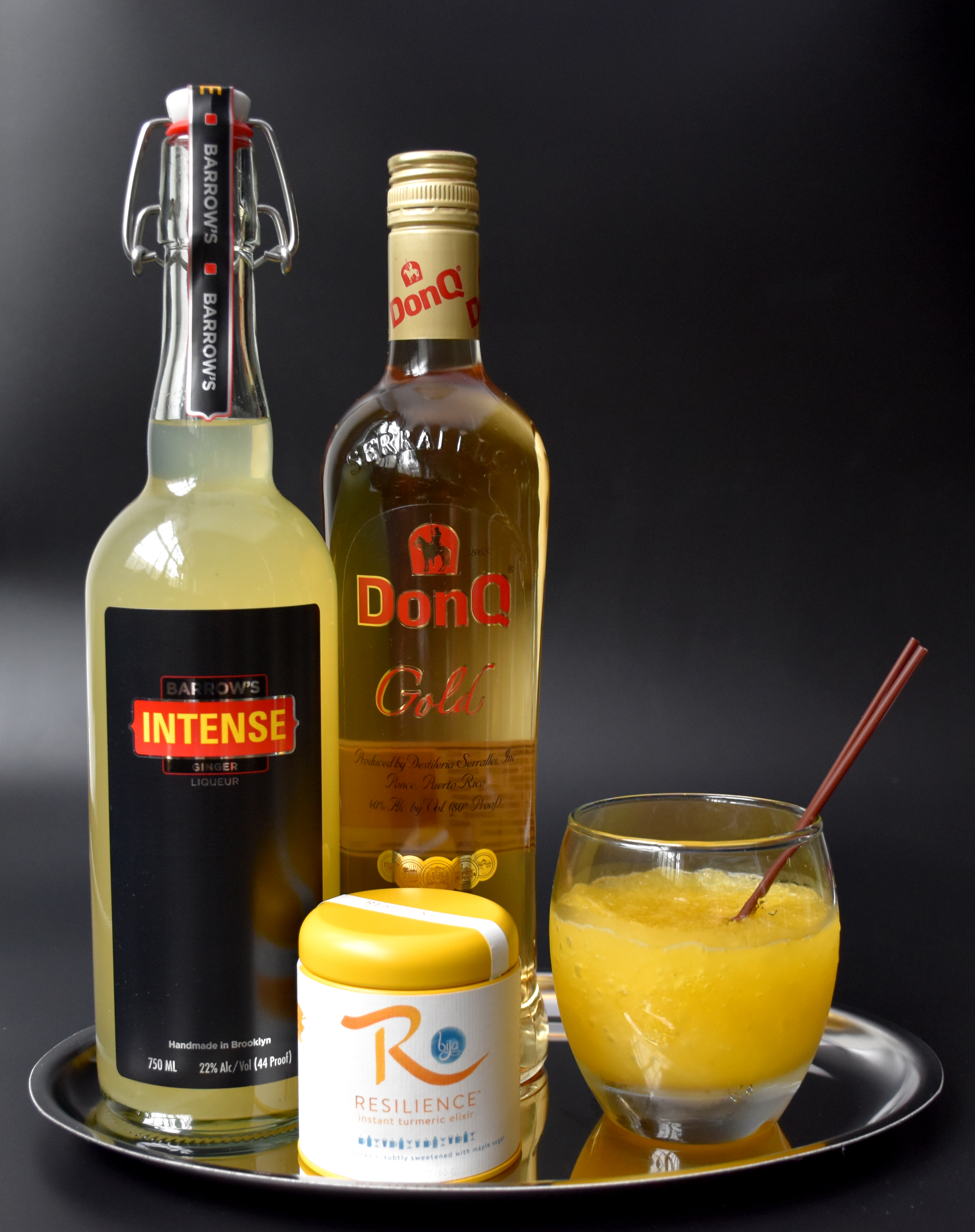 The Rum and Coconut Resilient Life | Barrow's Intense Ginger Cocktails