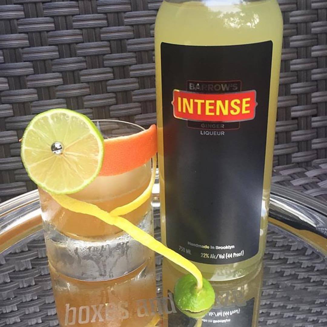 Penicill-in-tense | Barrow's Intense Ginger Liqueur Penicillin-tense | Barrow's Intense Ginger Cocktails