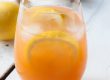 Ginger Peach Orange Vodka Cocktail Sumer Screwdriver