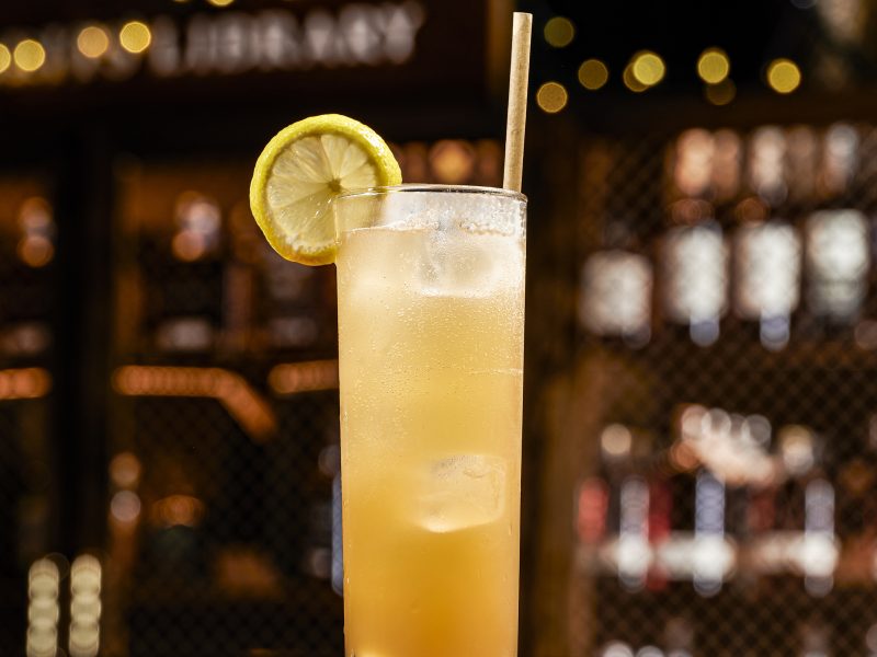 SpicyHighballSQUARE | Barrow's Intense Ginger Liqueur Spicy Highball